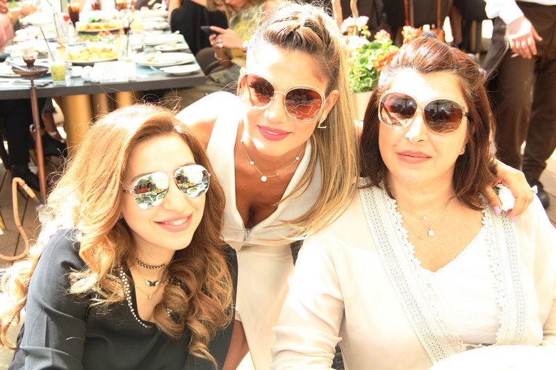 Mayassa Achour Lunch at Lancaster Plaza