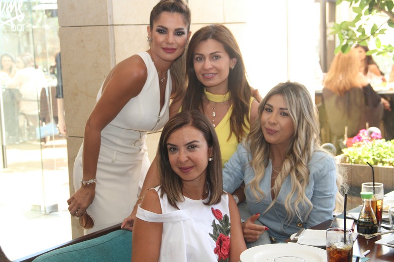 Mayassa Achour Lunch at Lancaster Plaza