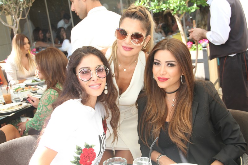 Mayassa Achour Lunch at Lancaster Plaza