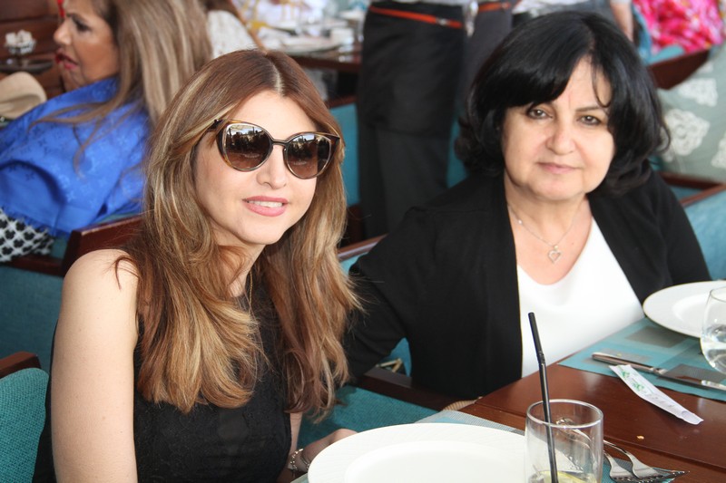 Mayassa Achour Lunch at Lancaster Plaza