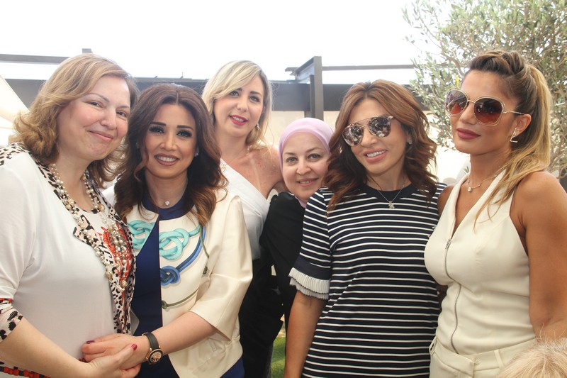 Mayassa Achour Lunch at Lancaster Plaza