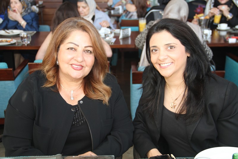 Mayassa Achour Lunch at Lancaster Plaza