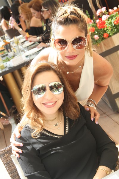 Mayassa Achour Lunch at Lancaster Plaza