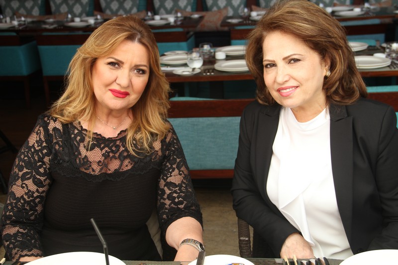 Mayassa Achour Lunch at Lancaster Plaza