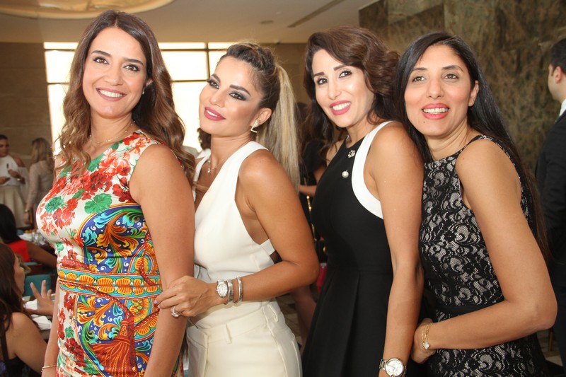 Mayassa Achour Lunch at Lancaster Plaza