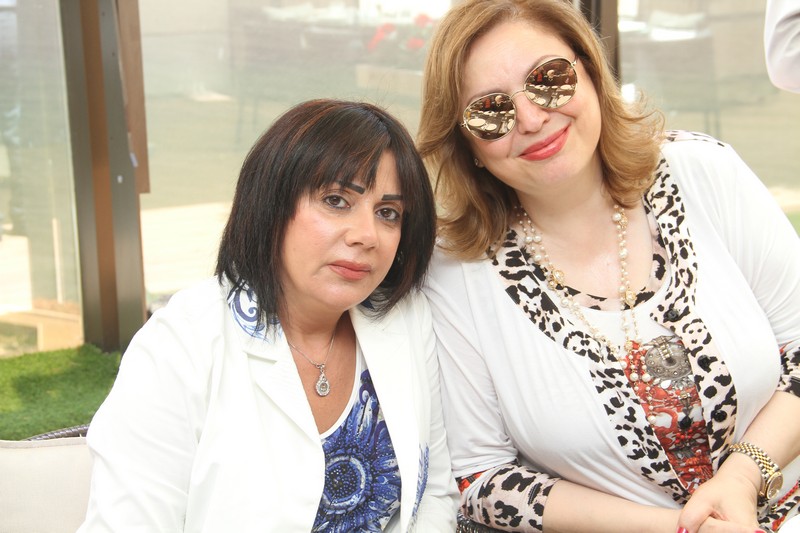 Mayassa Achour Lunch at Lancaster Plaza