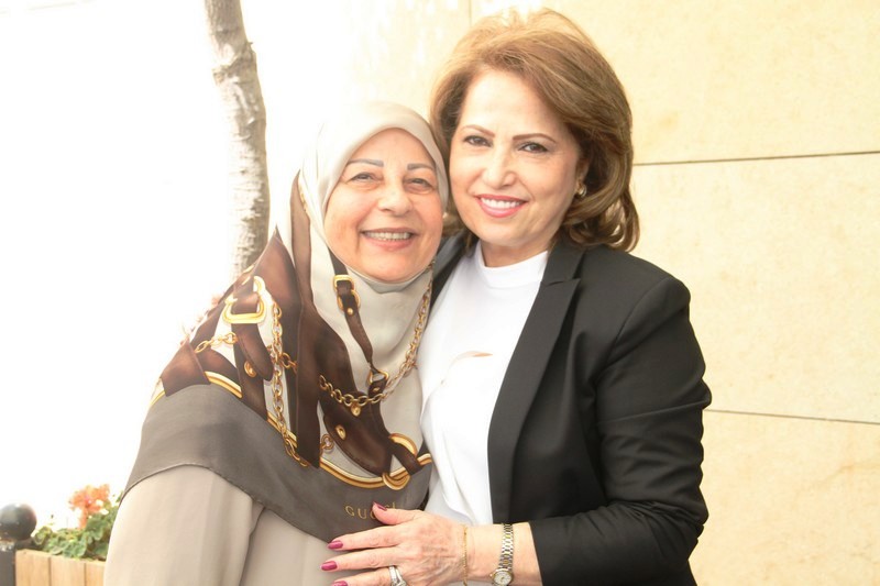 Mayassa Achour Lunch at Lancaster Plaza