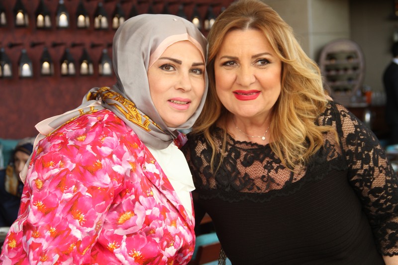 Mayassa Achour Lunch at Lancaster Plaza