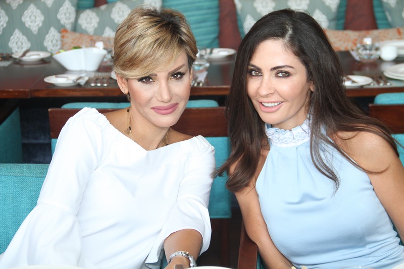 Mayassa Achour Lunch at Lancaster Plaza