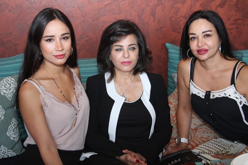 Mayassa Achour Lunch at Lancaster Plaza