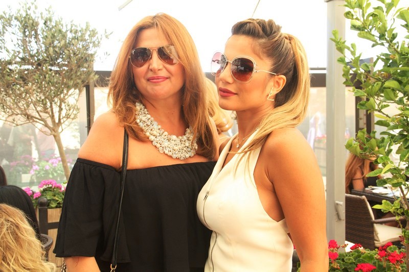 Mayassa Achour Lunch at Lancaster Plaza