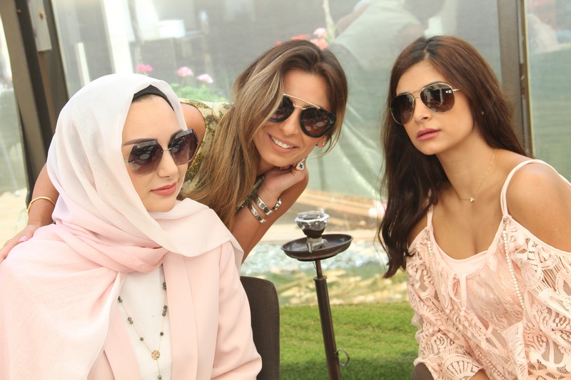 Mayassa Achour Lunch at Lancaster Plaza