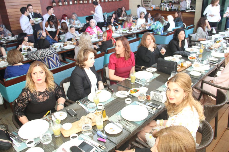 Mayassa Achour Lunch at Lancaster Plaza