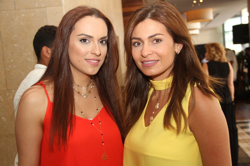 Mayassa Achour Lunch at Lancaster Plaza