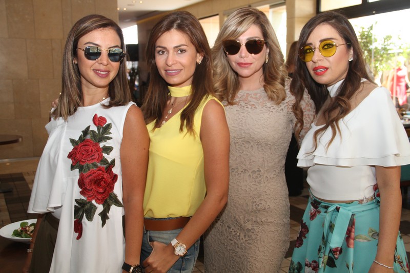 Mayassa Achour Lunch at Lancaster Plaza