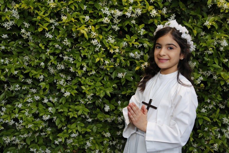 Mia's Holy Communion
