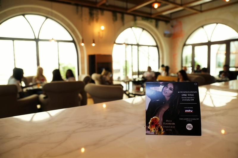 Miss Tourism Universe at Everyday Cafe