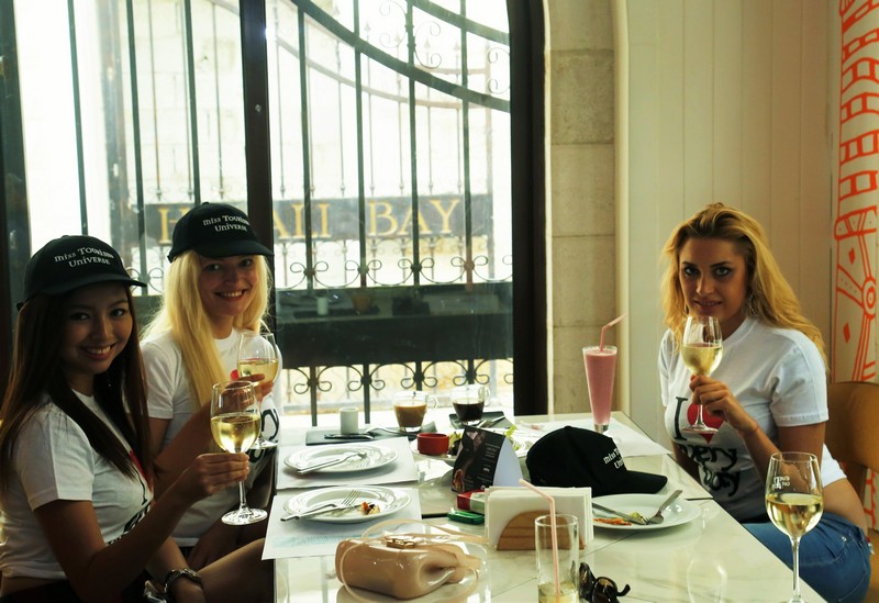 Miss Tourism Universe at Everyday Cafe
