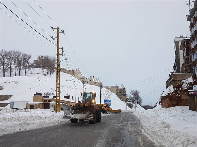 First Snow pictures at Mzaar