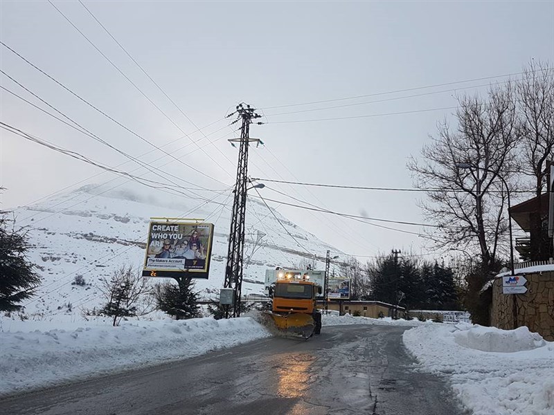 First Snow pictures at Mzaar