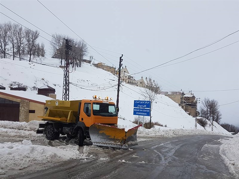 First Snow pictures at Mzaar