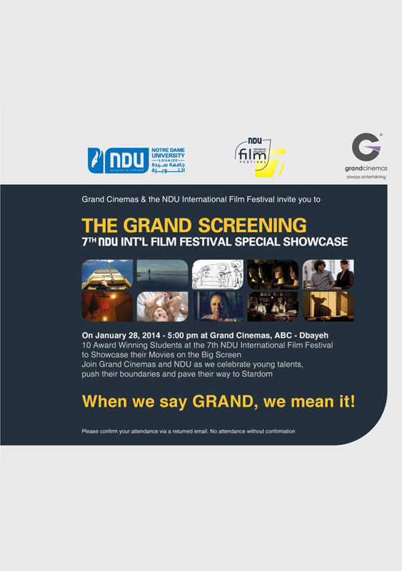 7th NDU Film Festival Screening