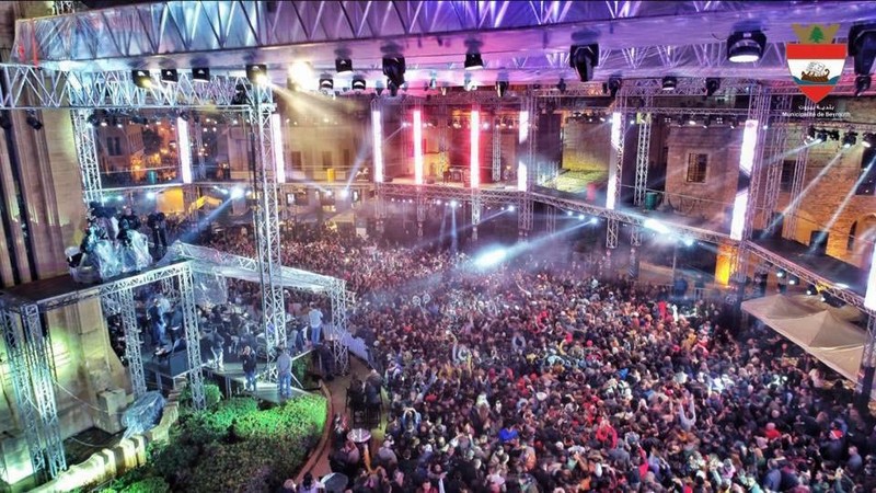 NYE at Nejmeh Square organized by BEASTS