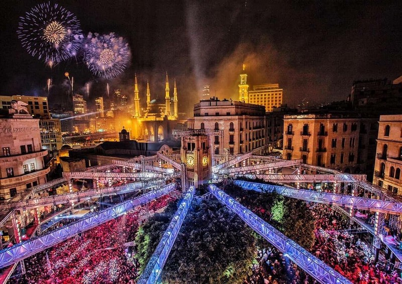 NYE at Nejmeh Square organized by BEASTS