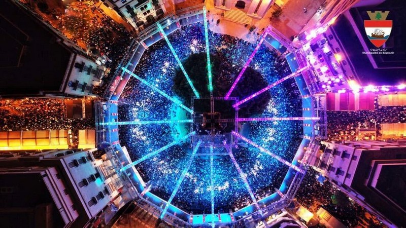 NYE at Nejmeh Square organized by BEASTS