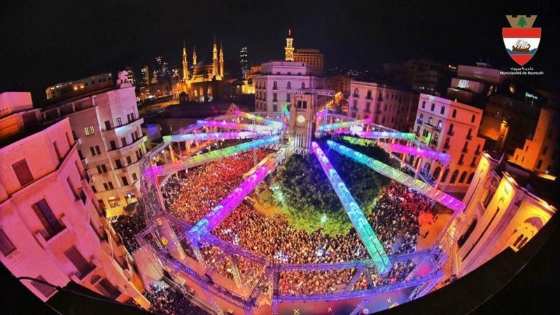 NYE at Nejmeh Square organized by BEASTS