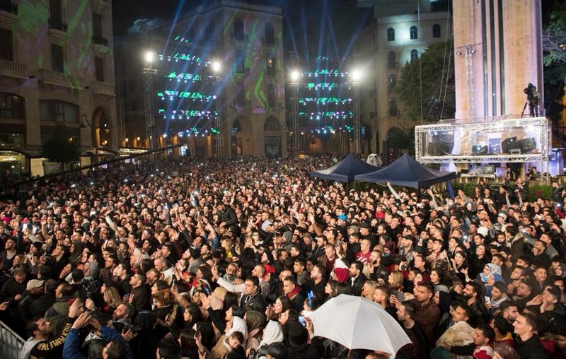 NYE at Downtown Beirut
