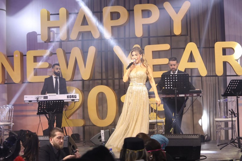 Nawal El Zoghbi on New Year's Eve