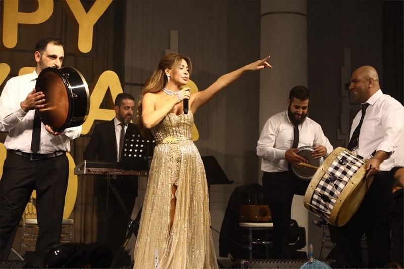 Nawal El Zoghbi on New Year's Eve