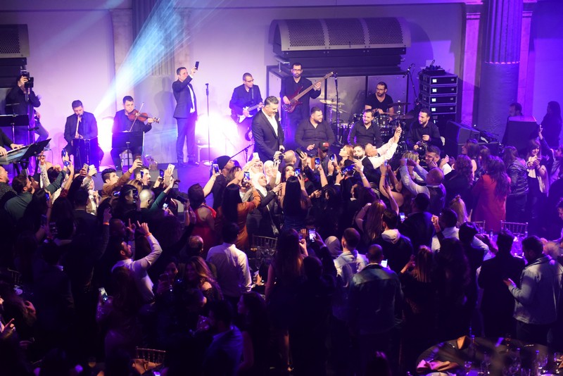Fares Karam on New Year's Eve 