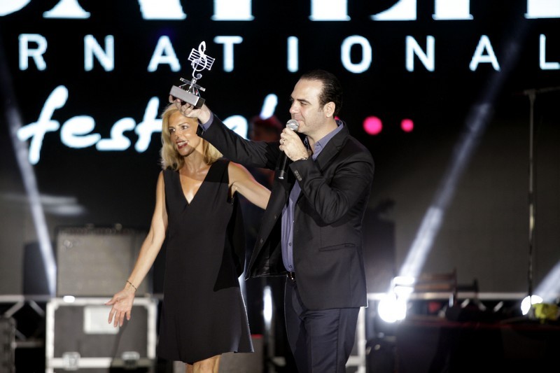 Najwa Karam & Wael Jassar at Dbayeh Festival