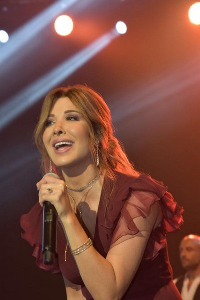 Nancy Ajram at Kobayat Festival