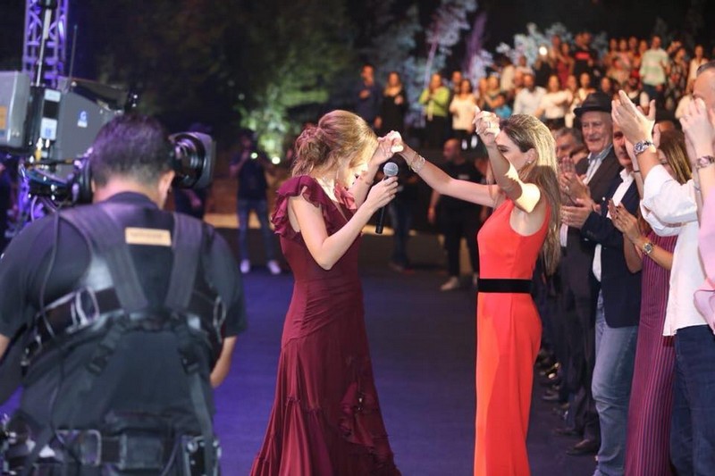 Nancy Ajram at Kobayat Festival
