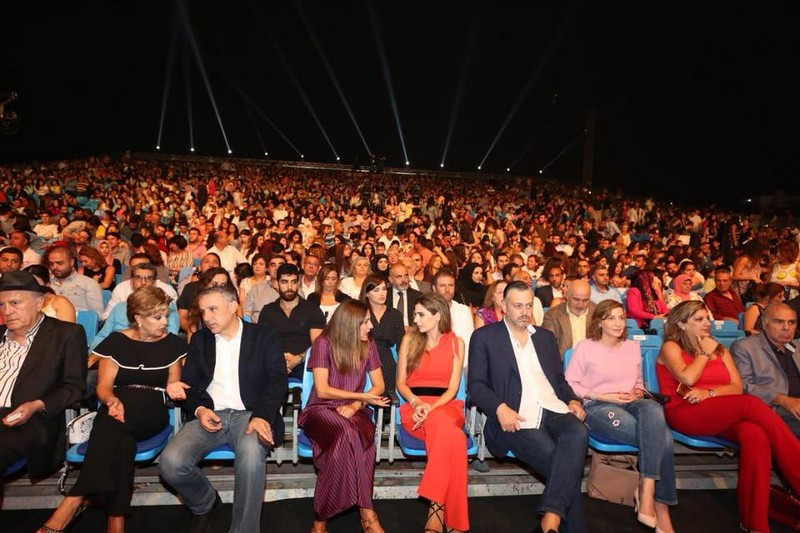 Nancy Ajram at Kobayat Festival