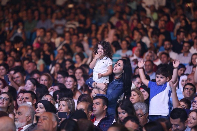 Nancy Ajram at Kobayat Festival