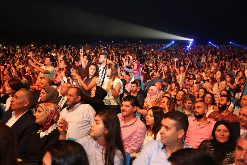 Nancy Ajram at Kobayat Festival
