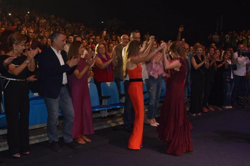 Nancy Ajram at Kobayat Festival