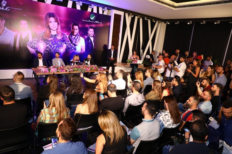 Launch of The Talent with Nawal el Zoghbi and Rashed Al-Majed