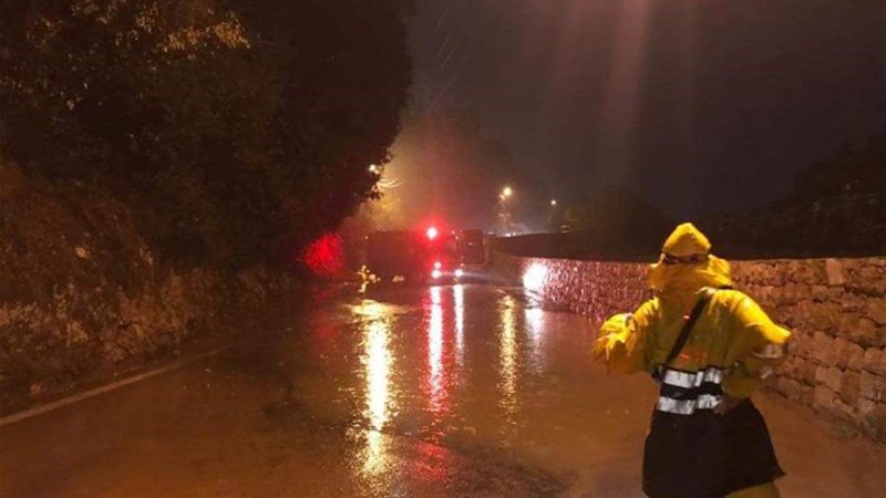 Heavy rains cause flooding in Lebanon
