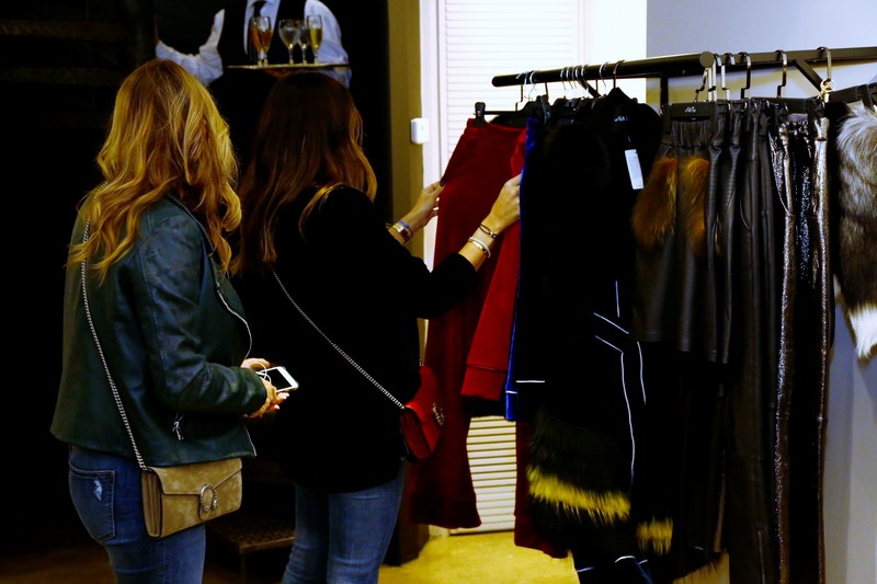 Opening of Noir Fur Boutique Day 1