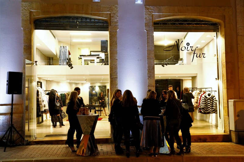 Opening of Noir Fur Boutique Day 1