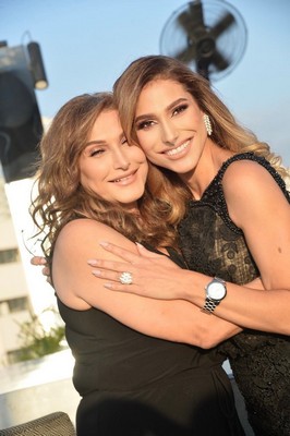Lebanese American Interior designer Vivian Taylor celebrates a new academic achievement 