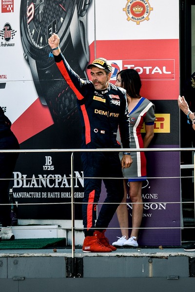 Alex Demirdjian on the Podium 