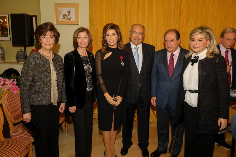 Paula Yacoubian received the Order of the Crown from the King of Belgium