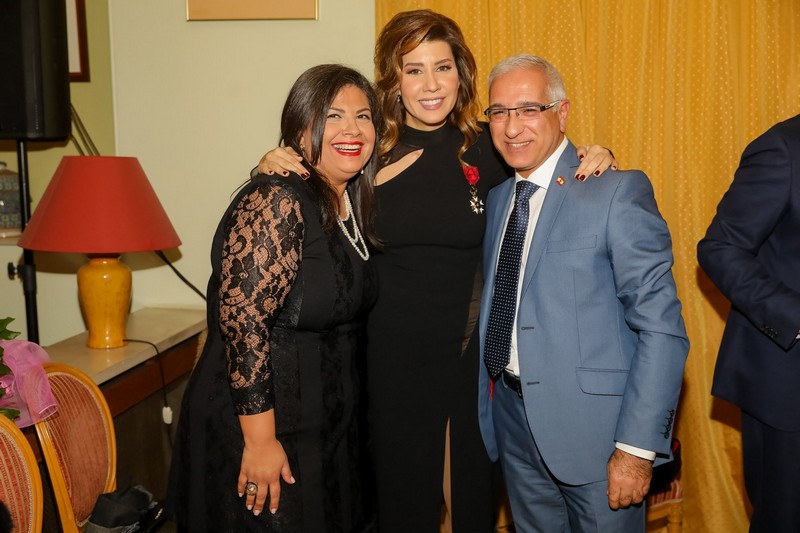Paula Yacoubian received the Order of the Crown from the King of Belgium