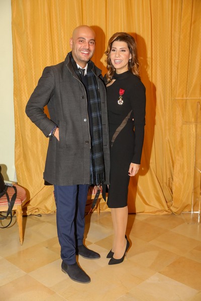 Paula Yacoubian received the Order of the Crown from the King of Belgium